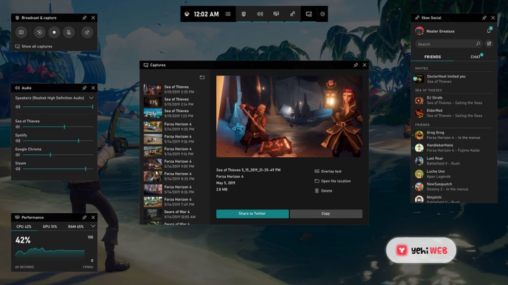 Disable Xbox Game Bar in Windows 10 Yehiweb