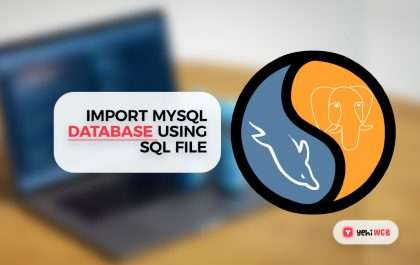 Importing MYSQL Database-Banner - Yehiweb