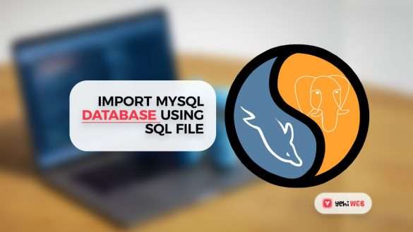 Importing MYSQL Database-Banner - Yehiweb