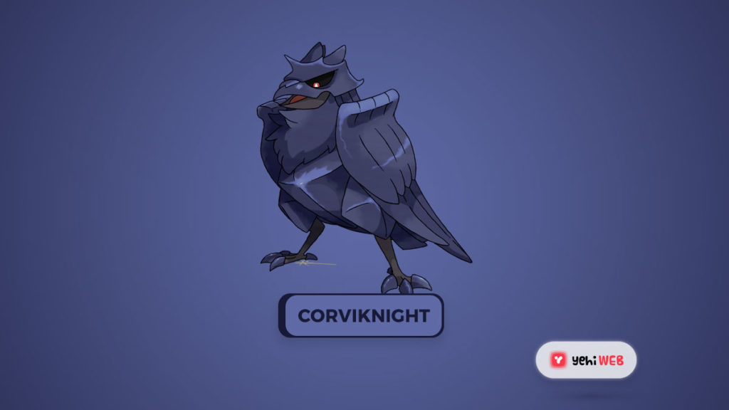 Corviknight Most Powerful Dual-Type Pokémon of the 8th Generation, Ranked Yehiweb