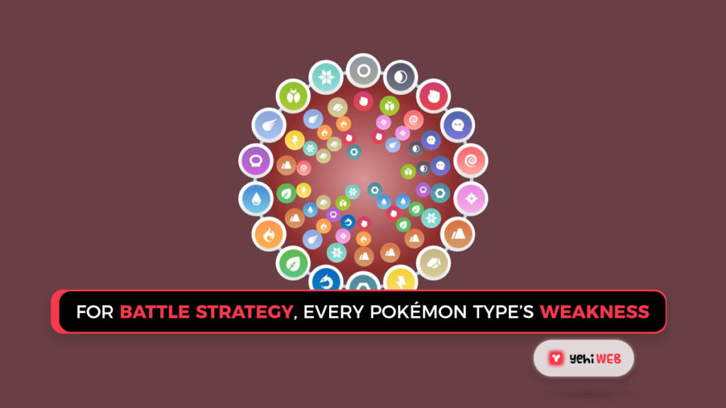 For Battle Strategy, Every Pokémon Type’s Weakness yehiweb