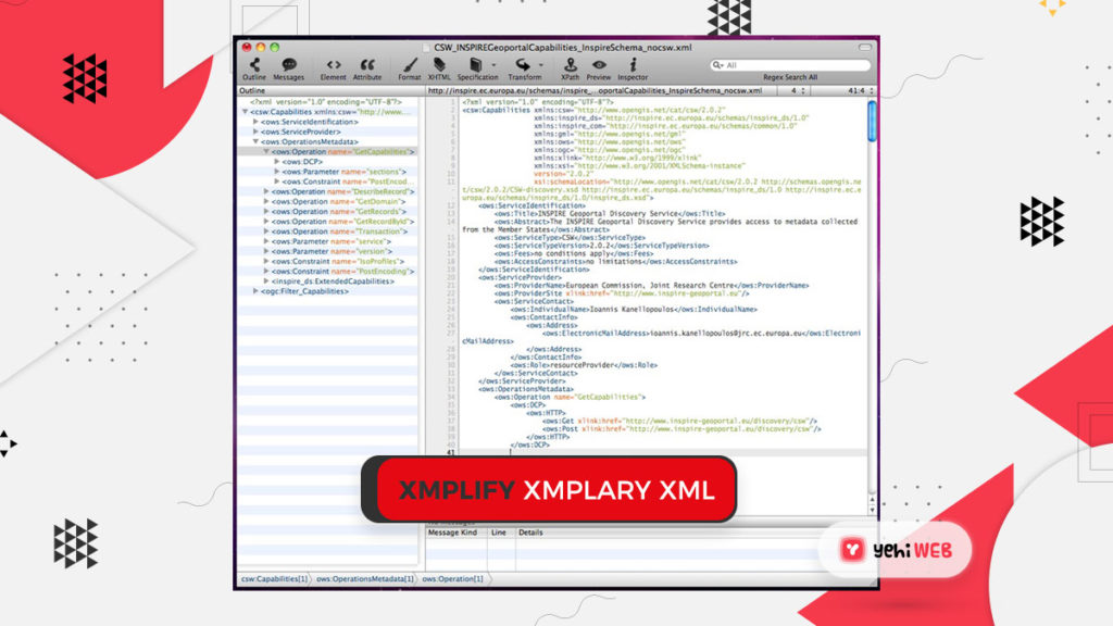 XMPLIFY XMPLARY XML Yehiweb