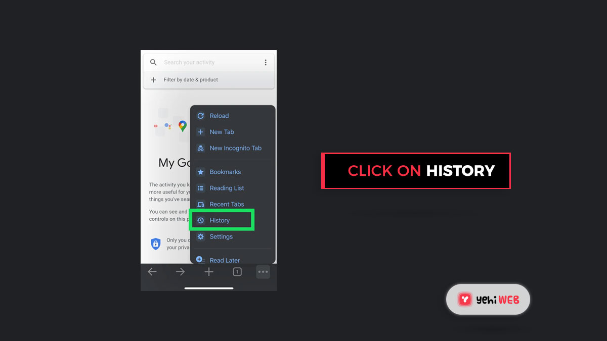 Clear Google Search History On Android, IPhone, And Chrome Yehi 