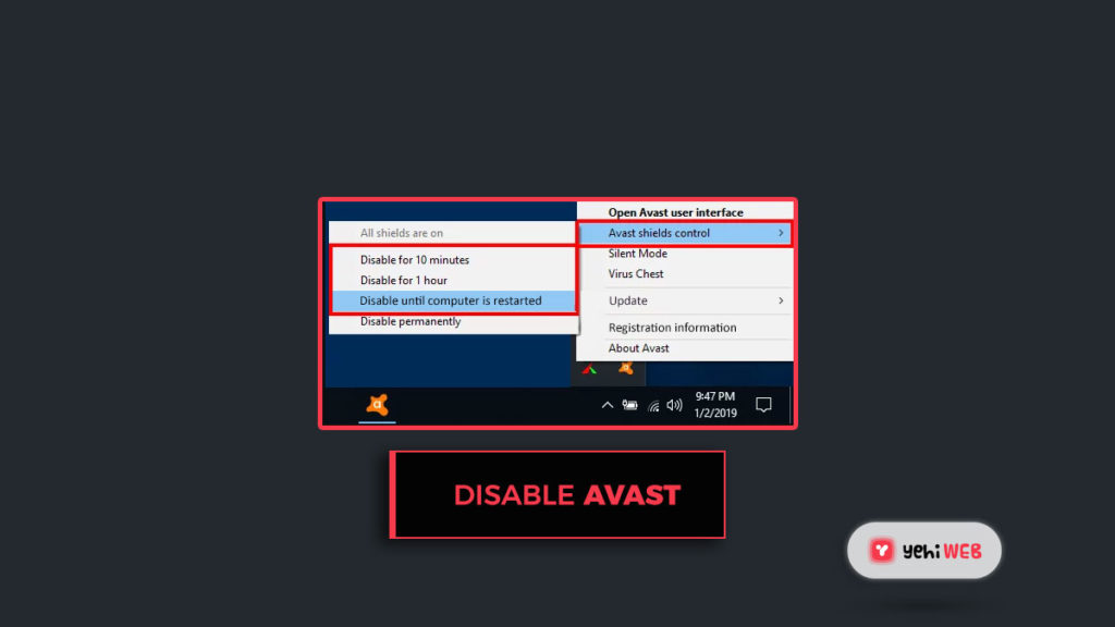 disable avast antivirus Netflix Error H70531807 on Windows netflix login login yehiweb