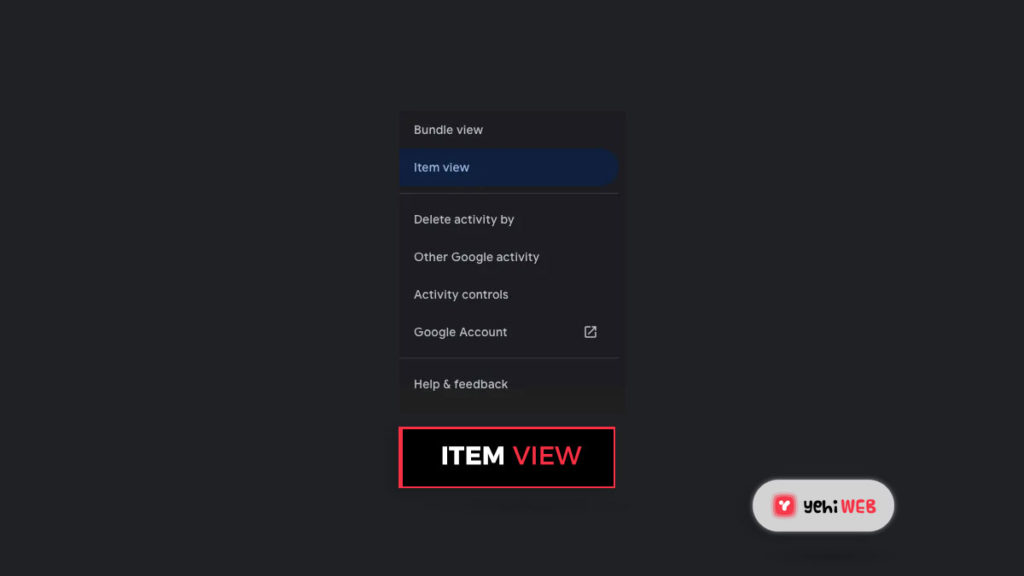 item view yehiweb