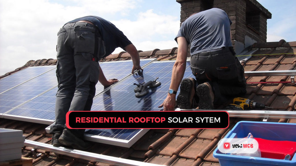 residential rooftop solar system?