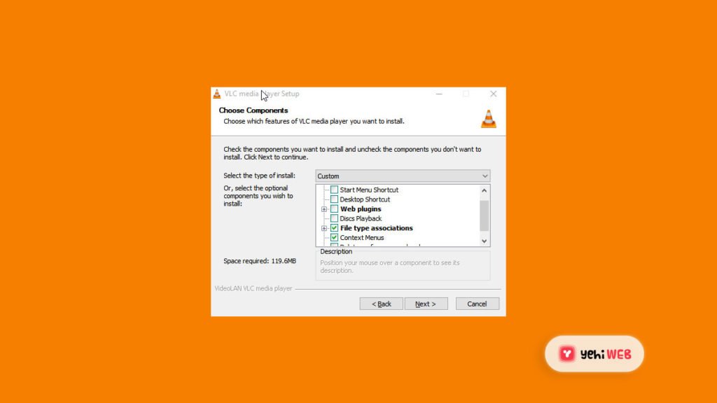 vlc installation yehiweb