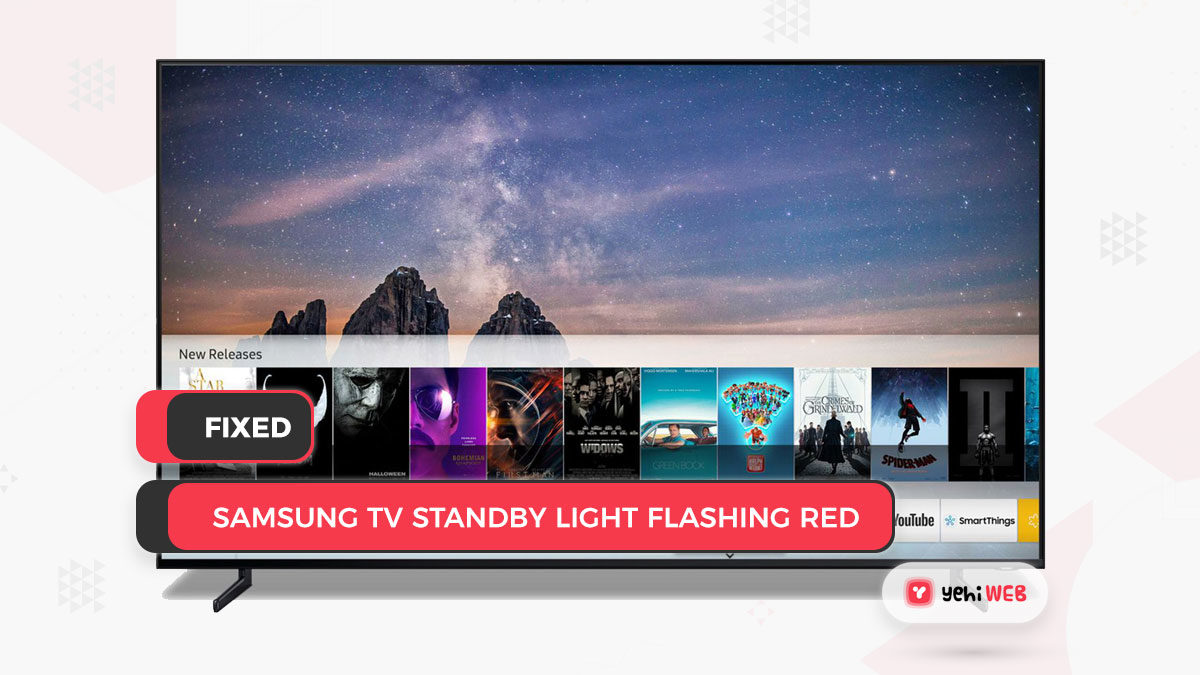 Fix: Samsung TV Standby Light Flashing Red 