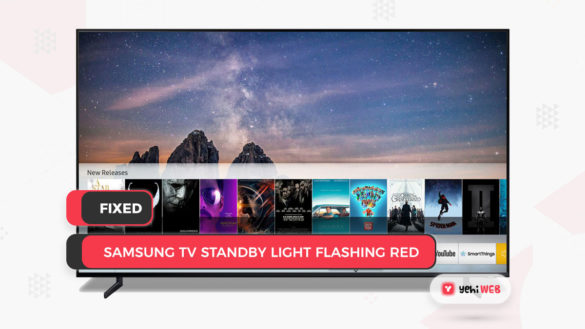 Fix Samsung TV Standby Light Flashing Red Yehiweb