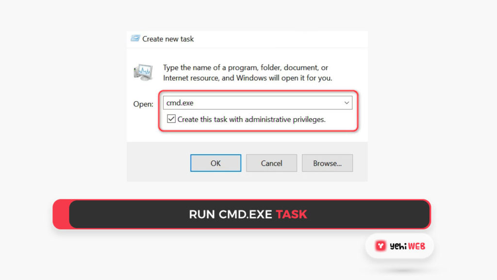 Run CMD.exe Task Yehiweb