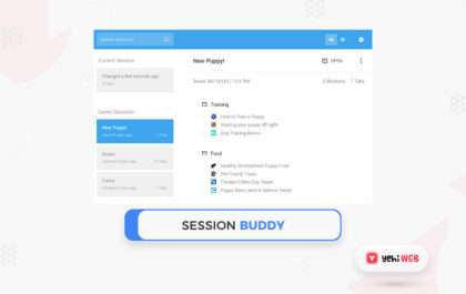 Session Buddy google chrome extension yehiweb