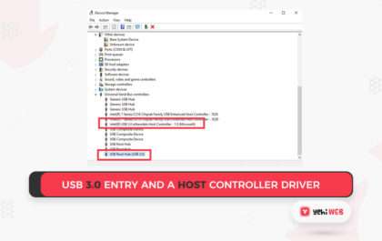 USB 3.0 entry and a host Controller driver Yehiweb
