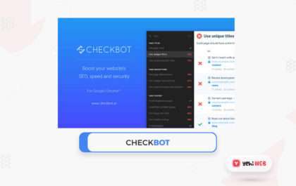 checkbot google chrome extension yehiweb