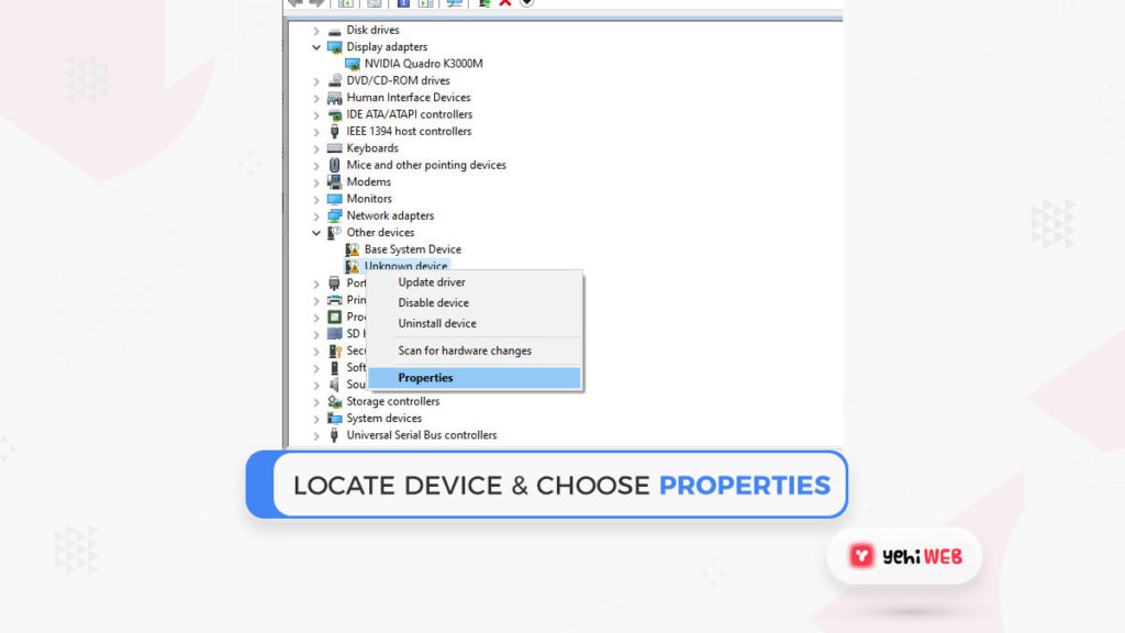 locate devices and choose properties usb error yehiweb
