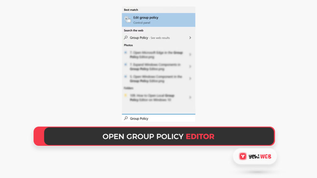 open group policy editor yehiweb