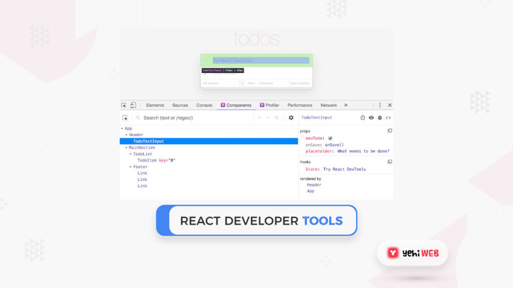 react developer tools google chrome extensions yehiweb