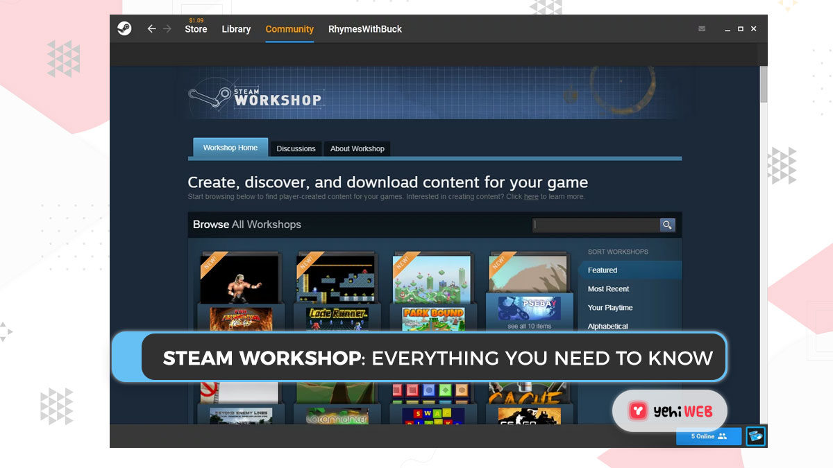 Steam workshop downloader