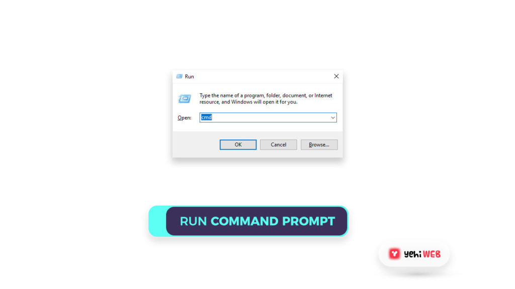 run command prompt yehiweb
