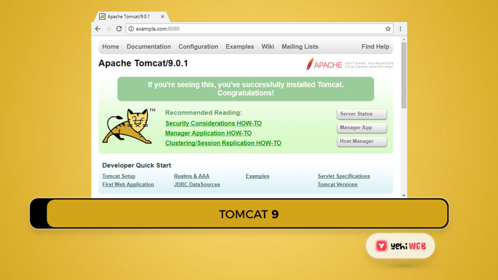 tomcat 9 yehiweb