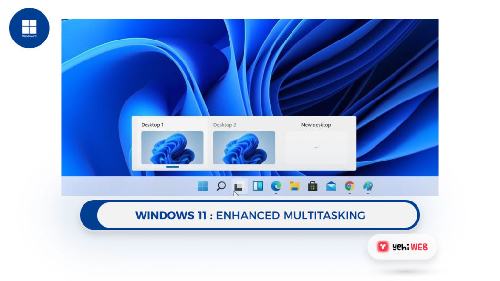 windows 11 Enhanced multitasking Yehiweb
