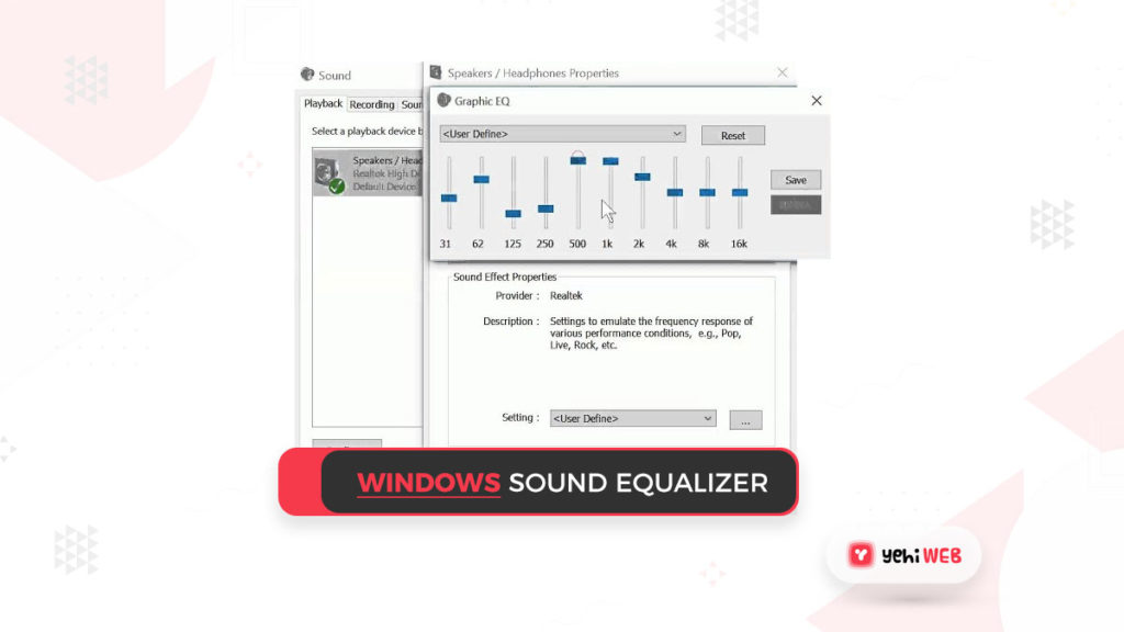windows sound equalizer Yehiweb