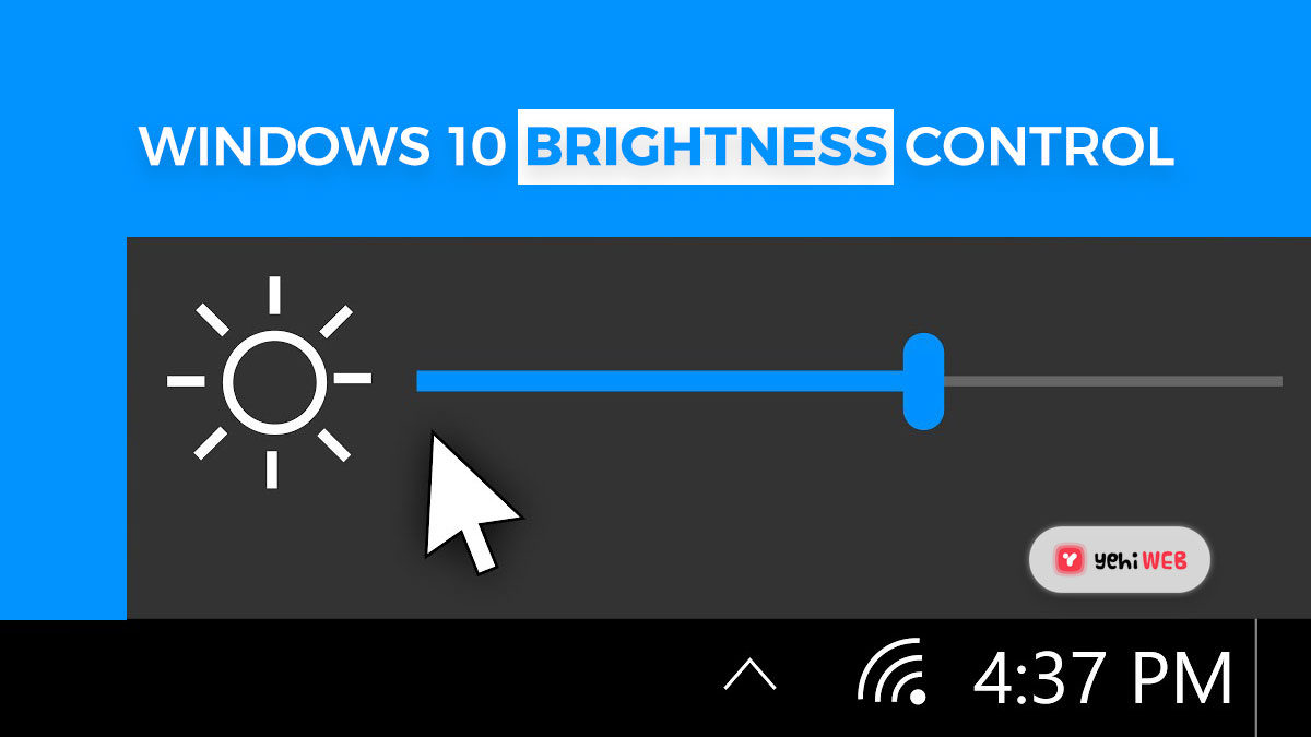 How to get Windows 10 Brightness Control to function again? [ Complete Solution ]