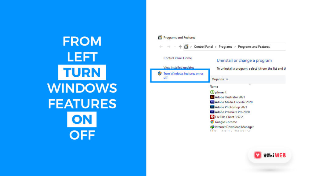 from left turn windows features on off yehiweb