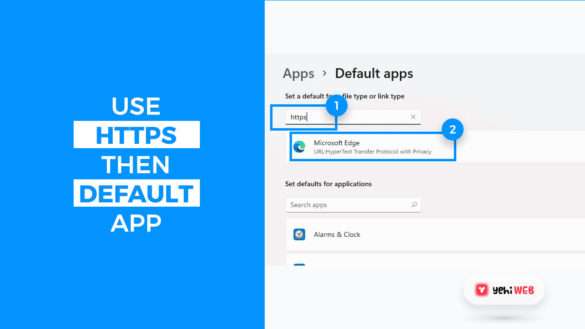 use https then default app yehiweb