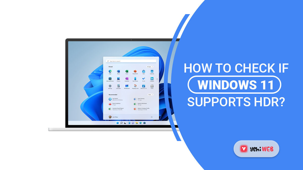 How To Check if Windows 11 supports HDR?