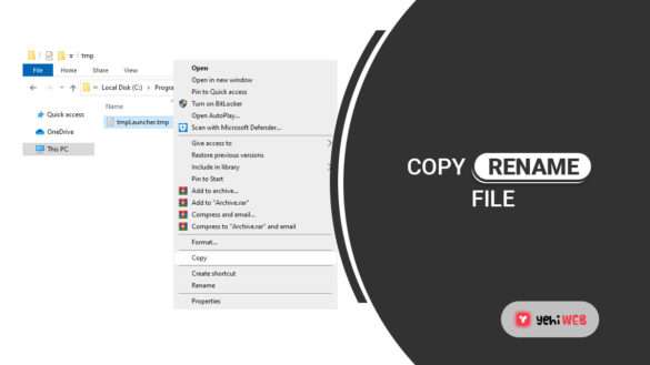copy renamed file yehiweb
