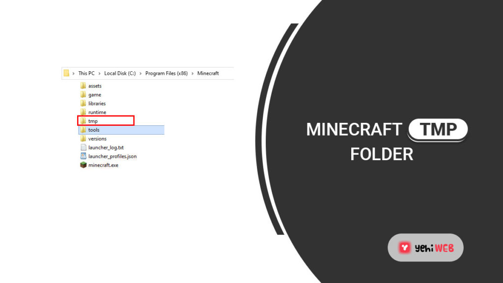 minecraft tmp folder yehiweb
