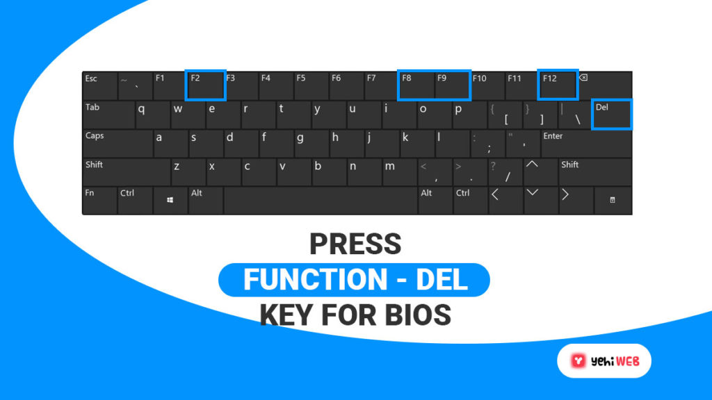 press function or del key for bios yehiweb