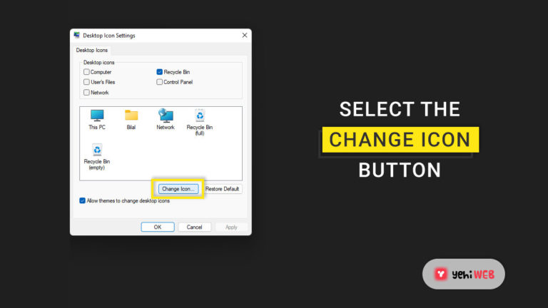 How To Change The Icons Of Folders In Windows 11 | Yehi Web