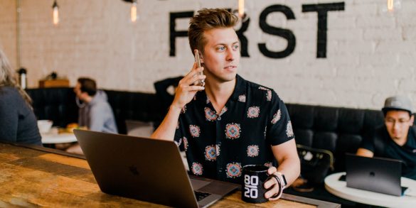 Person Contacting Customer Service